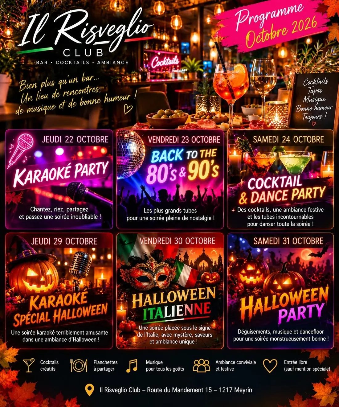 Affiche : Halloween Party